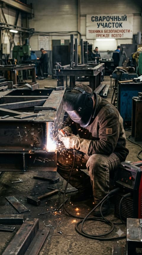 Сварочные работы в Мариуполе быстро и надёжно
