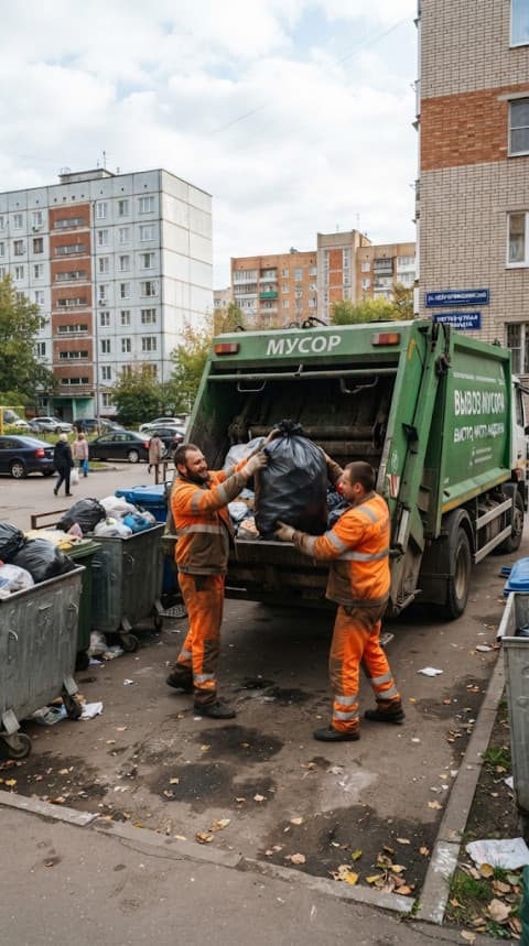 Вывоз мусора в Мариуполе быстро, чисто, законно