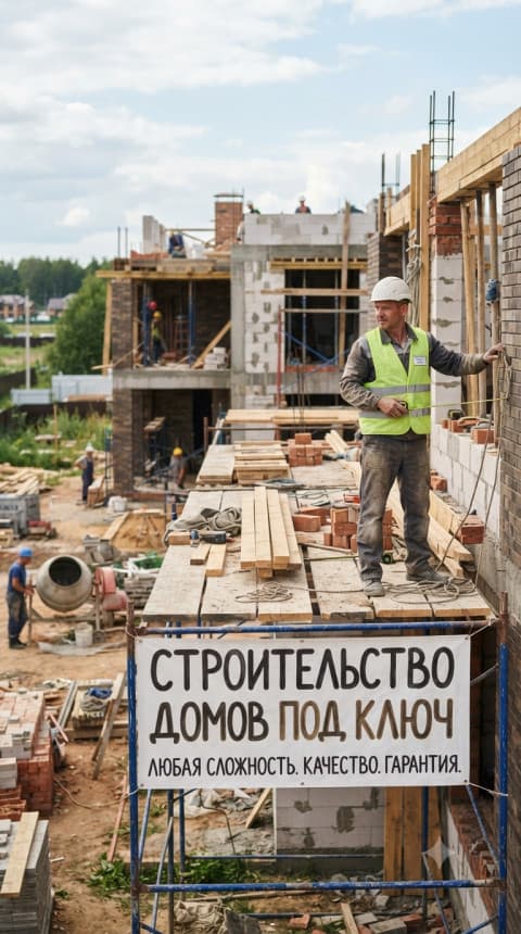 Строительство домов под ключ в Москве: цены и проекты
