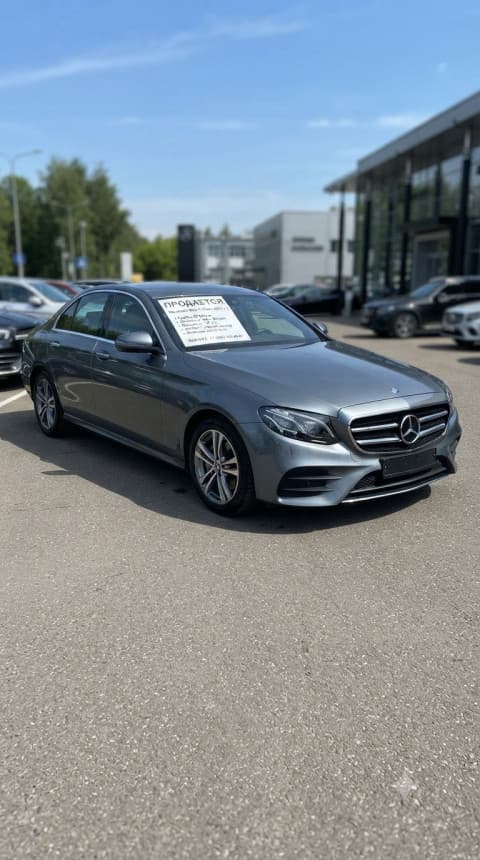 Продажа Mercedes-Benz E-Class, серый, без ДТП, обслужен