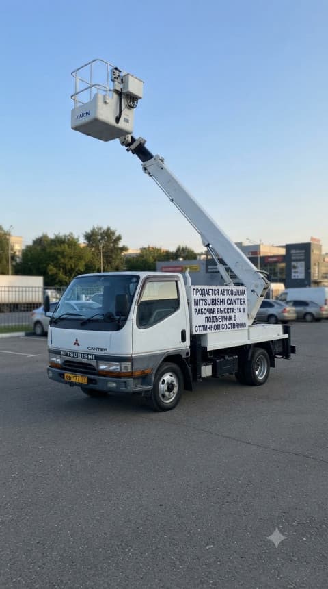 Продажа автовышки Mitsubishi Canter с корзиной