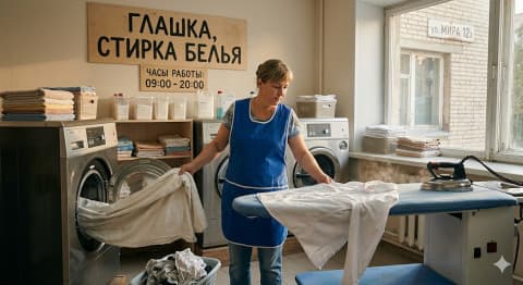 Стирка и глажка белья в Мариуполе свежо!