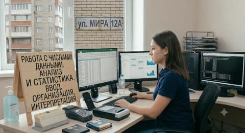 Работа с числовыми данными в Мариуполе точно!