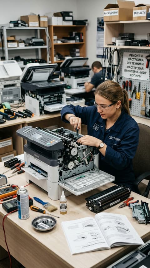 Ремонт оргтехники в Мариуполе работает снова!