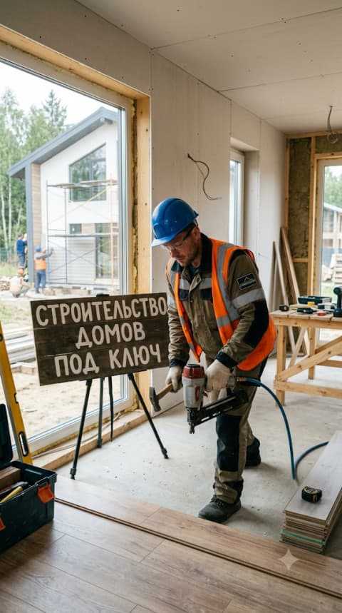 Строительство и ремонт в Мариуполе фундамент, отделка,
