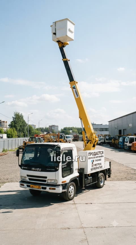 Продажа японской автовышки Tadano 20 м