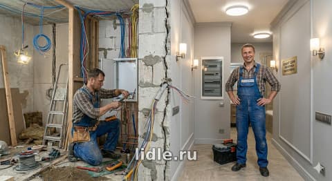 Услуги электрика в Мариуполе
