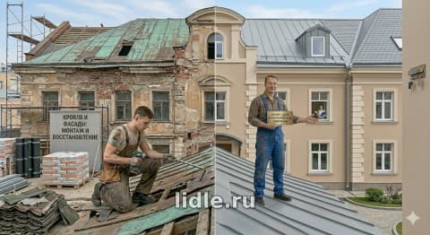 Кровельные и фасадные работы в Мариуполе