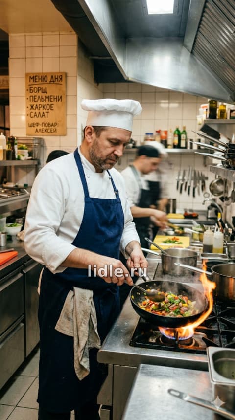 Повар для кафе, бара и ресторана Мариуполь